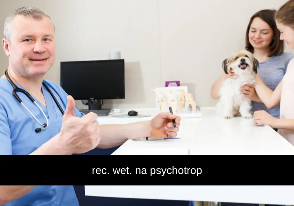 Czy weterynarz może wypisać receptę dla człowieka? Oto prawda